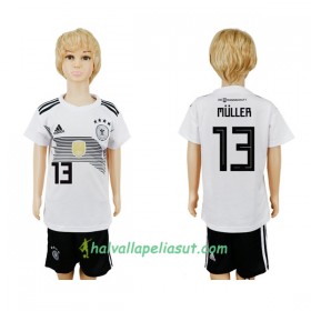 Jalkapallo Pelipaidat Saksa Muller 13 Lasten World Cup 2018 Kotipaita